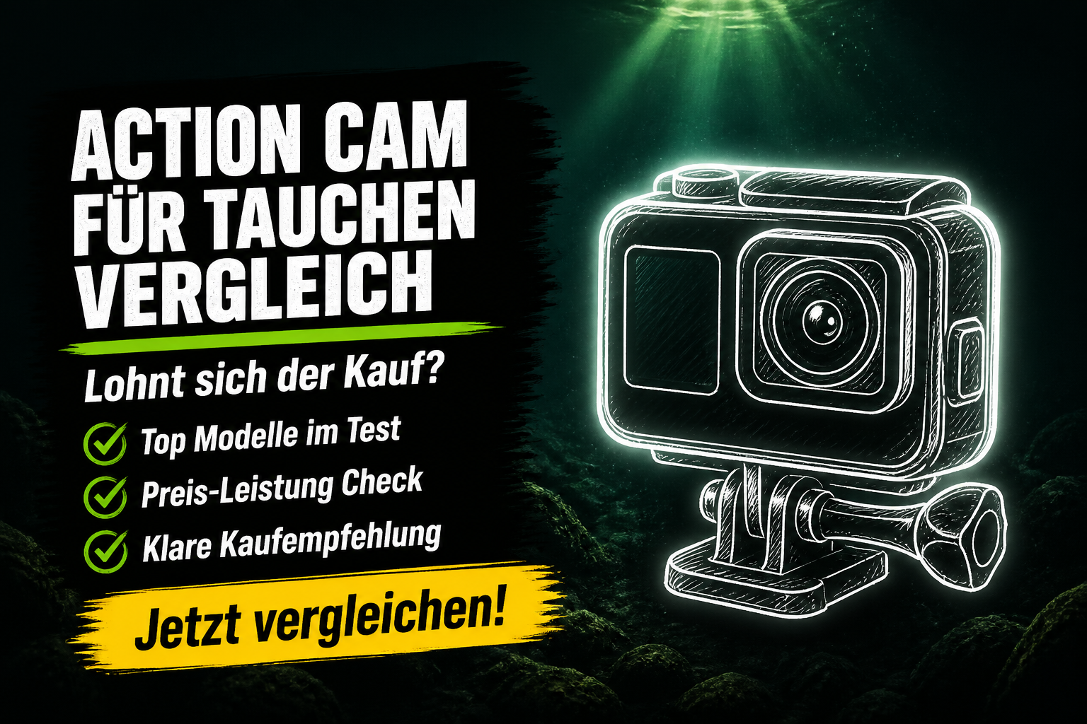 Action Cam für Tauchen Vergleich 2026