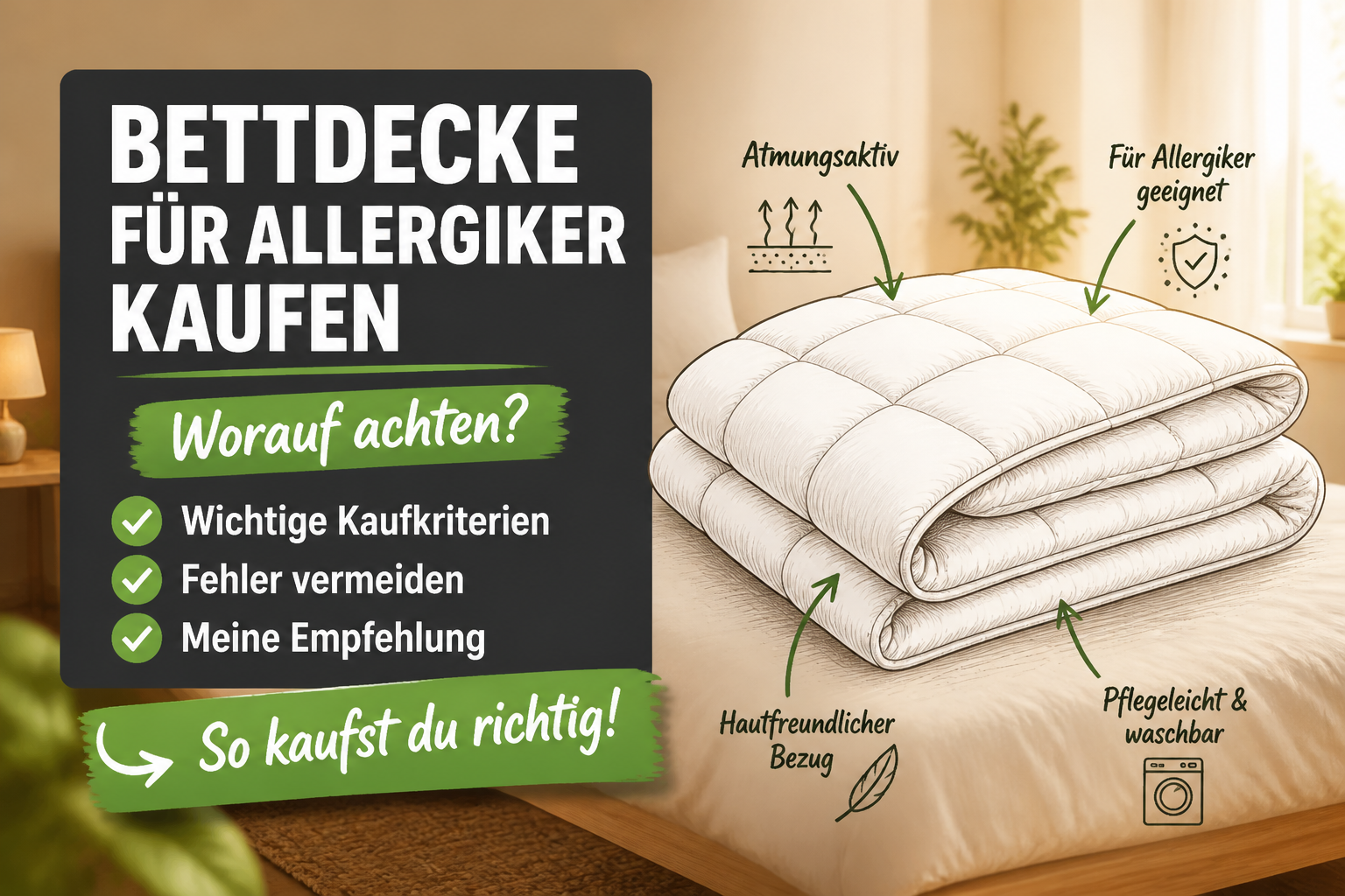 Bettdecke für Allergiker 2026