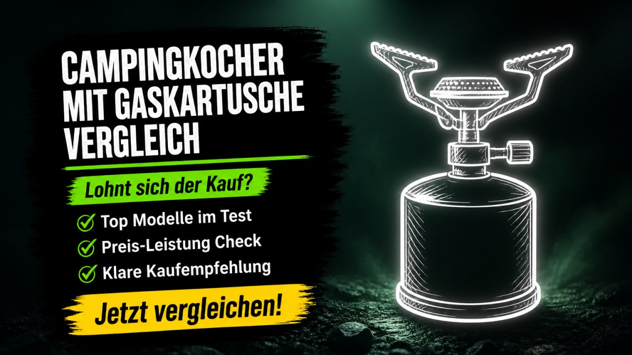 Campingkocher mit Gaskartusche Vergleich 2026
