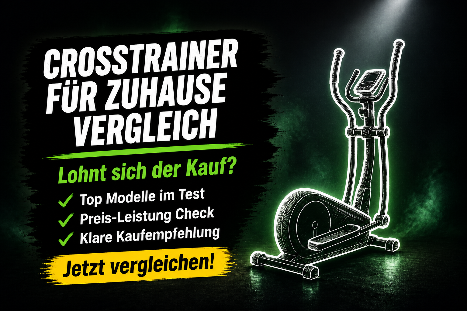Crosstrainer für Zuhause Test 2026