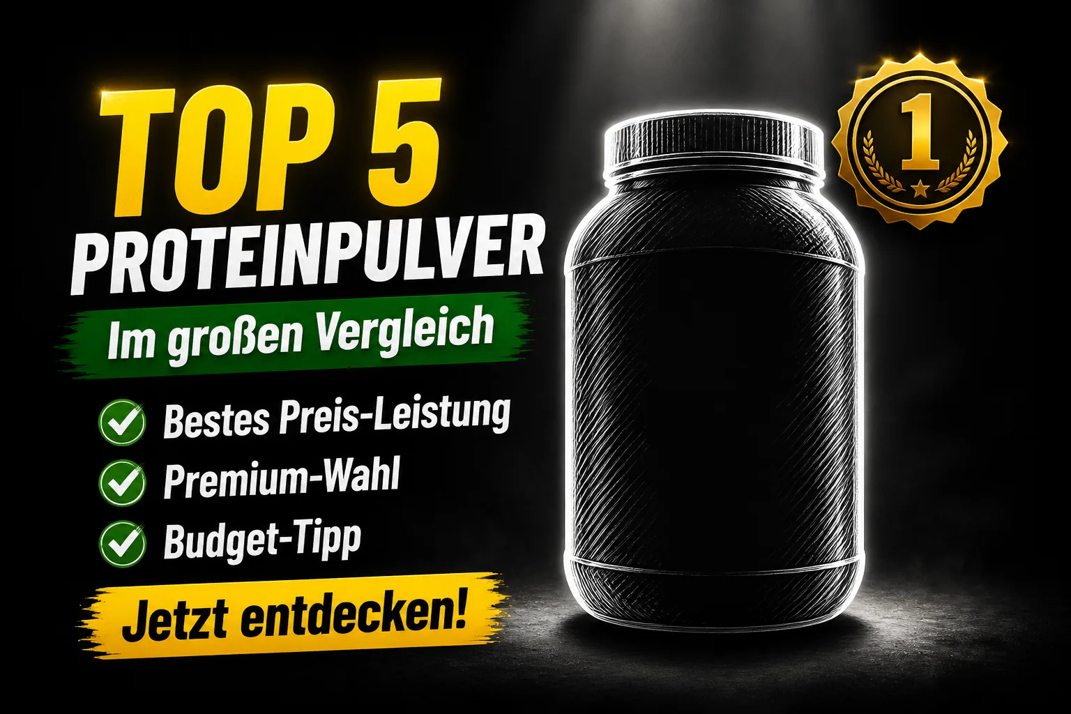 Die besten Proteinpulver