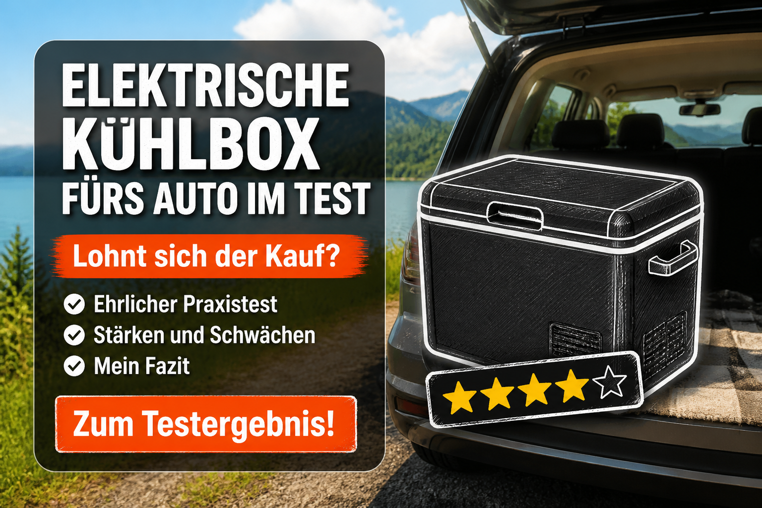 Elektrische Kühlbox fürs Auto Test 2026