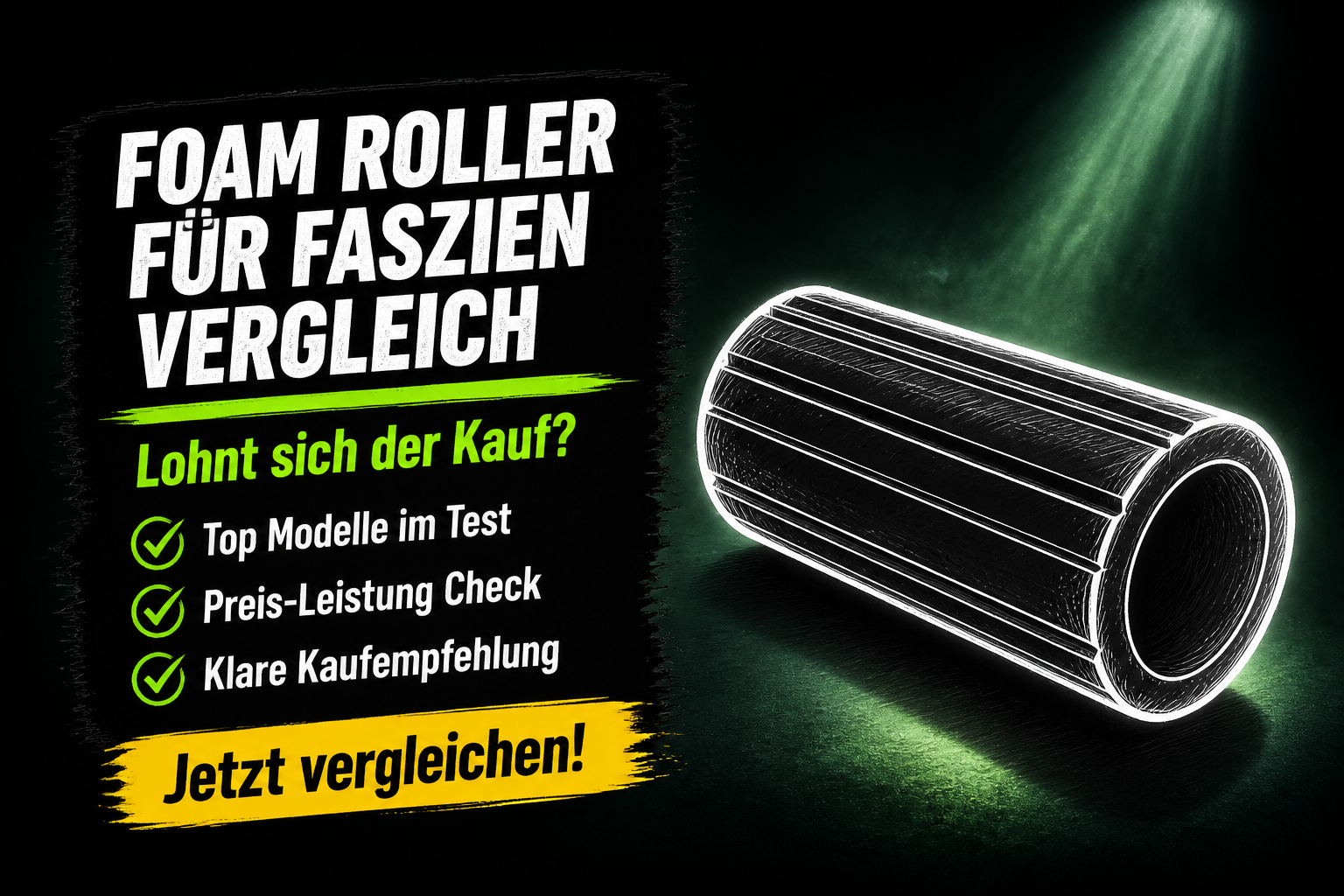 Foam Roller für Faszien 2026: Die besten Modelle