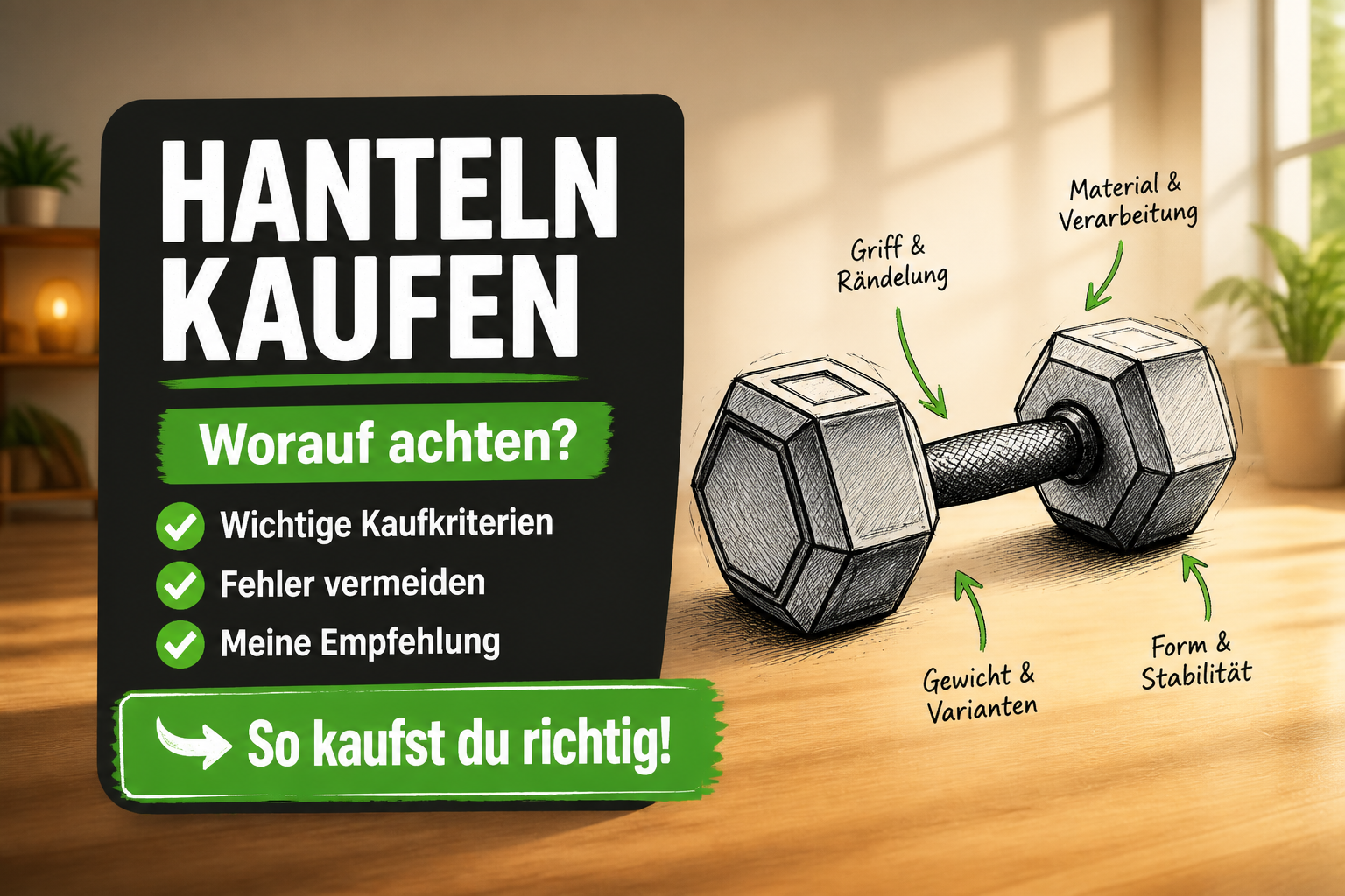 Hanteln kaufen: Die besten Modelle im Vergleich