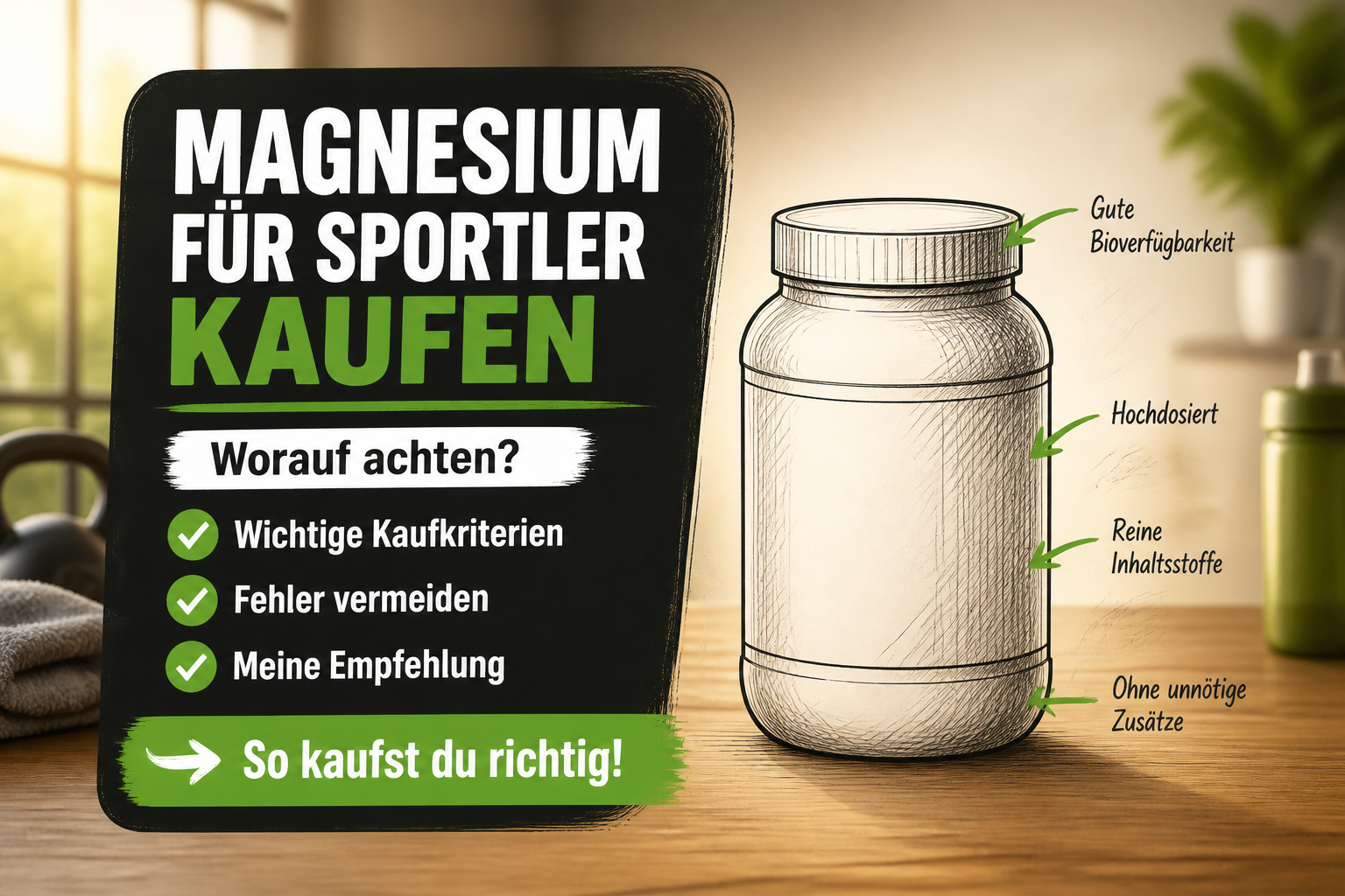 Magnesium für Sportler 2026: Die besten Produkte