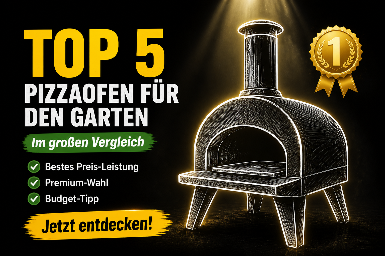 Die besten Pizzaöfen für den Garten 2026: Ratgeber