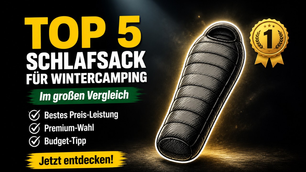 Schlafsack für Wintercamping 2026: Die besten Modelle