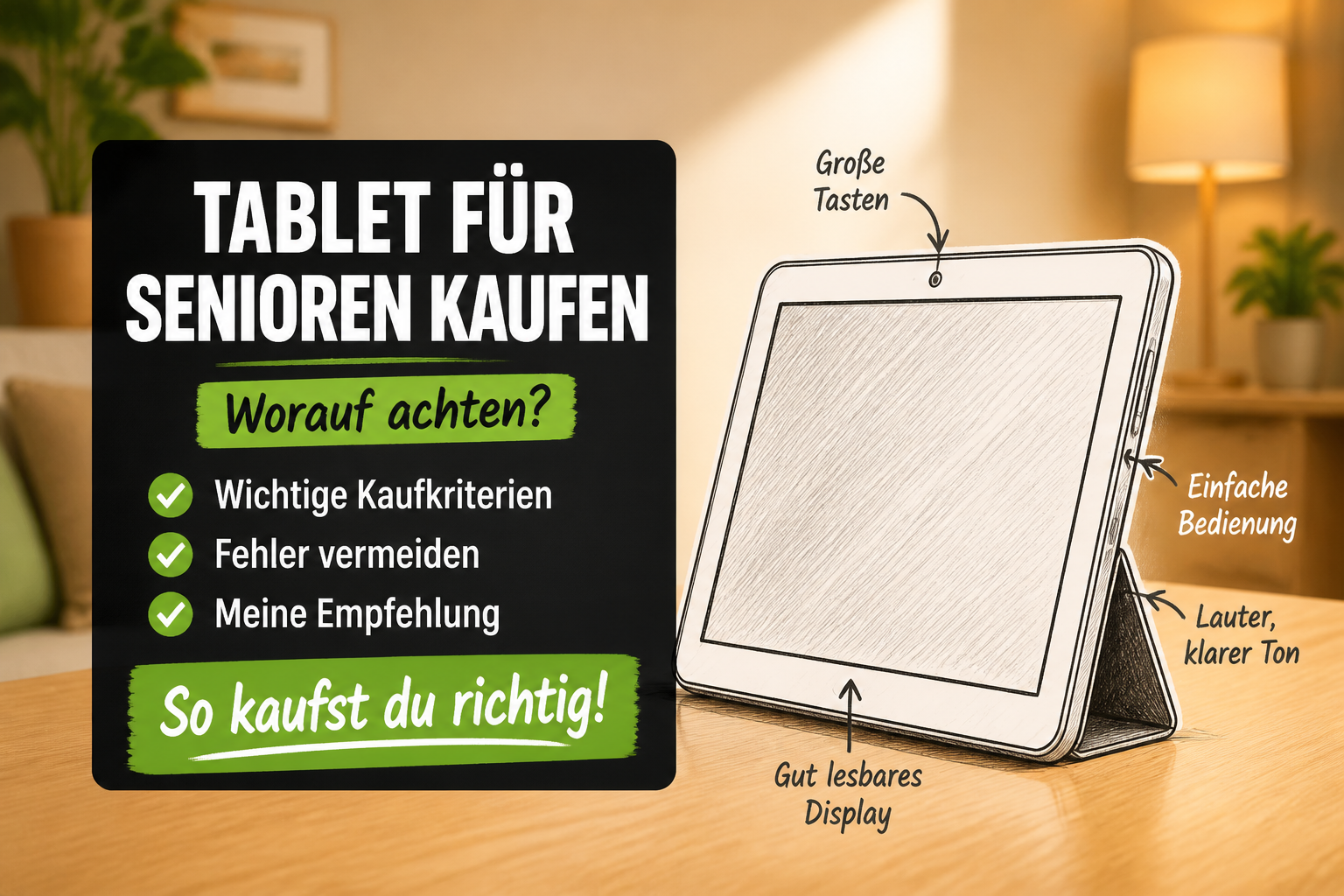 Tablet für Senioren Ratgeber 2026