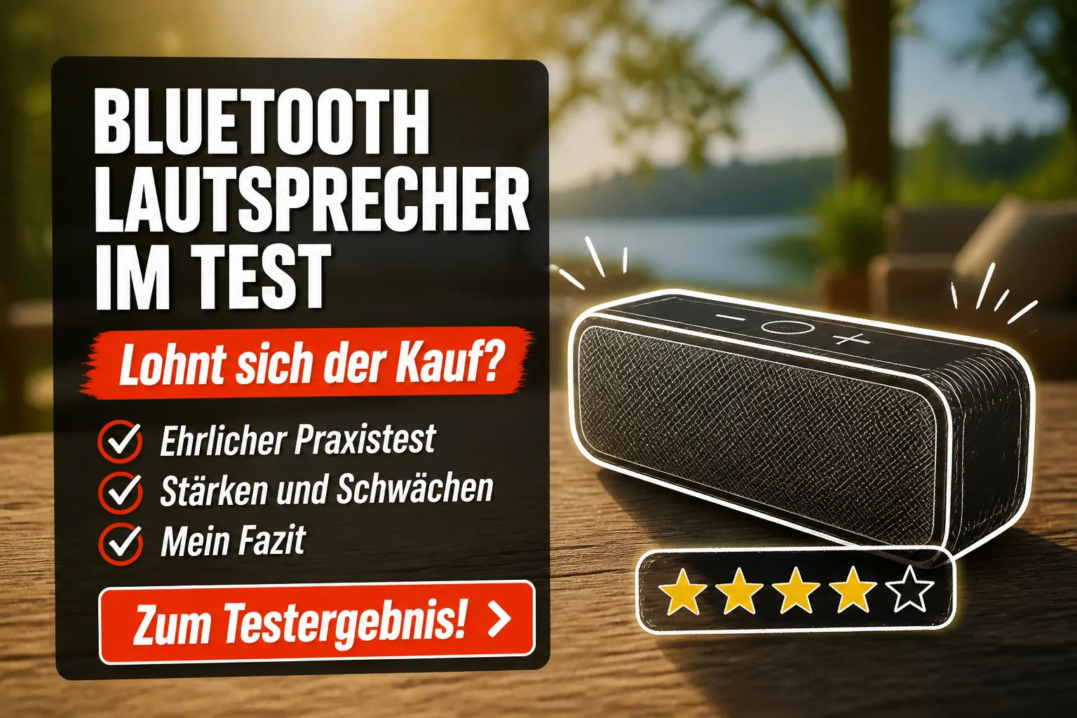 Bluetooth Lautsprecher Test