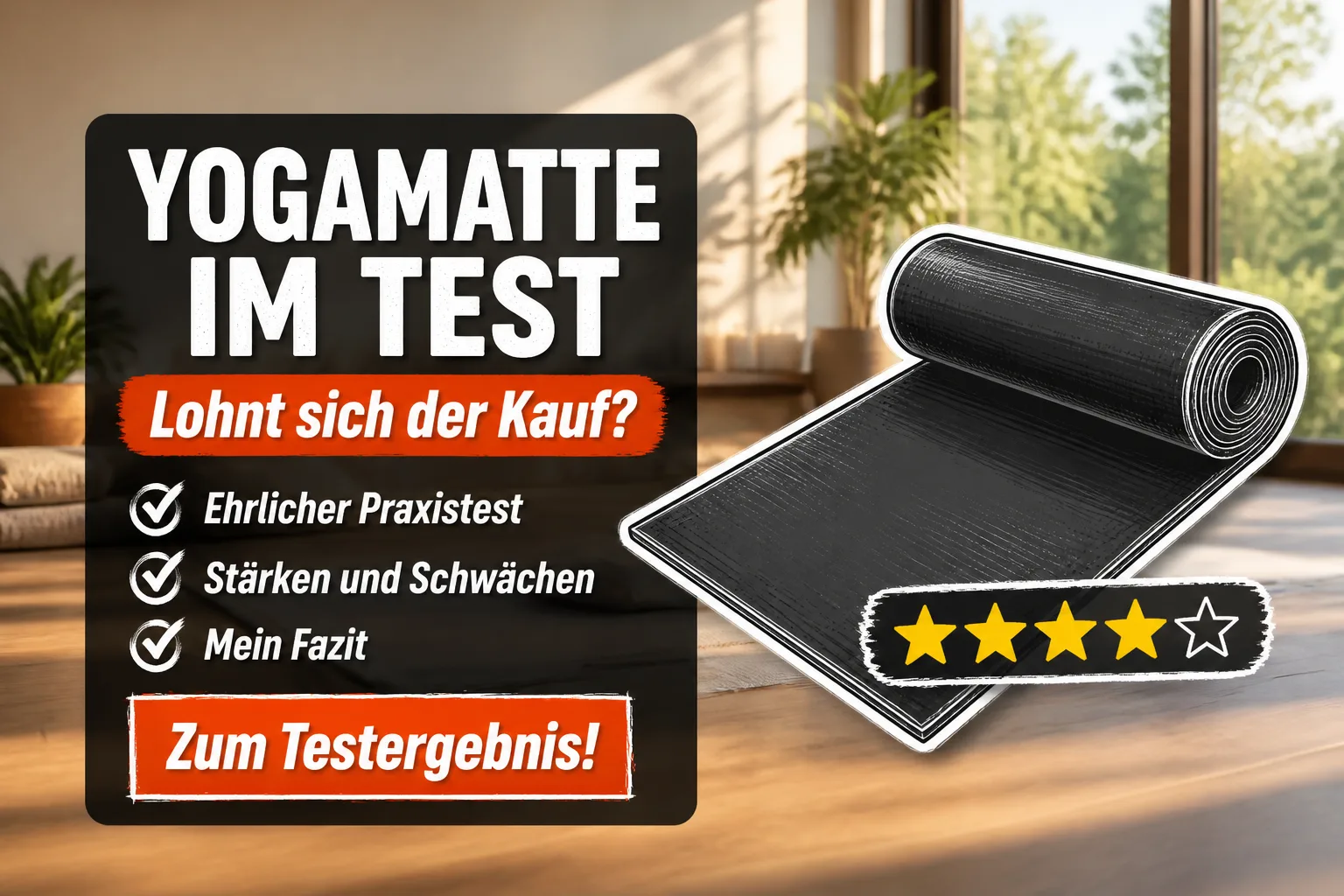 Yogamatte Test: Die besten Modelle für Gesundheit & Fitness