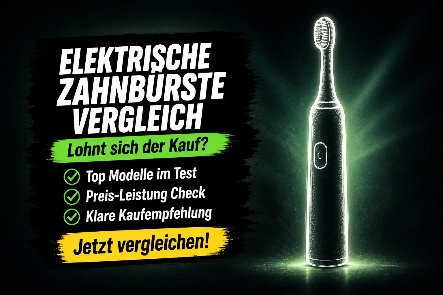 Elektrische Zahnbürsten im Vergleich