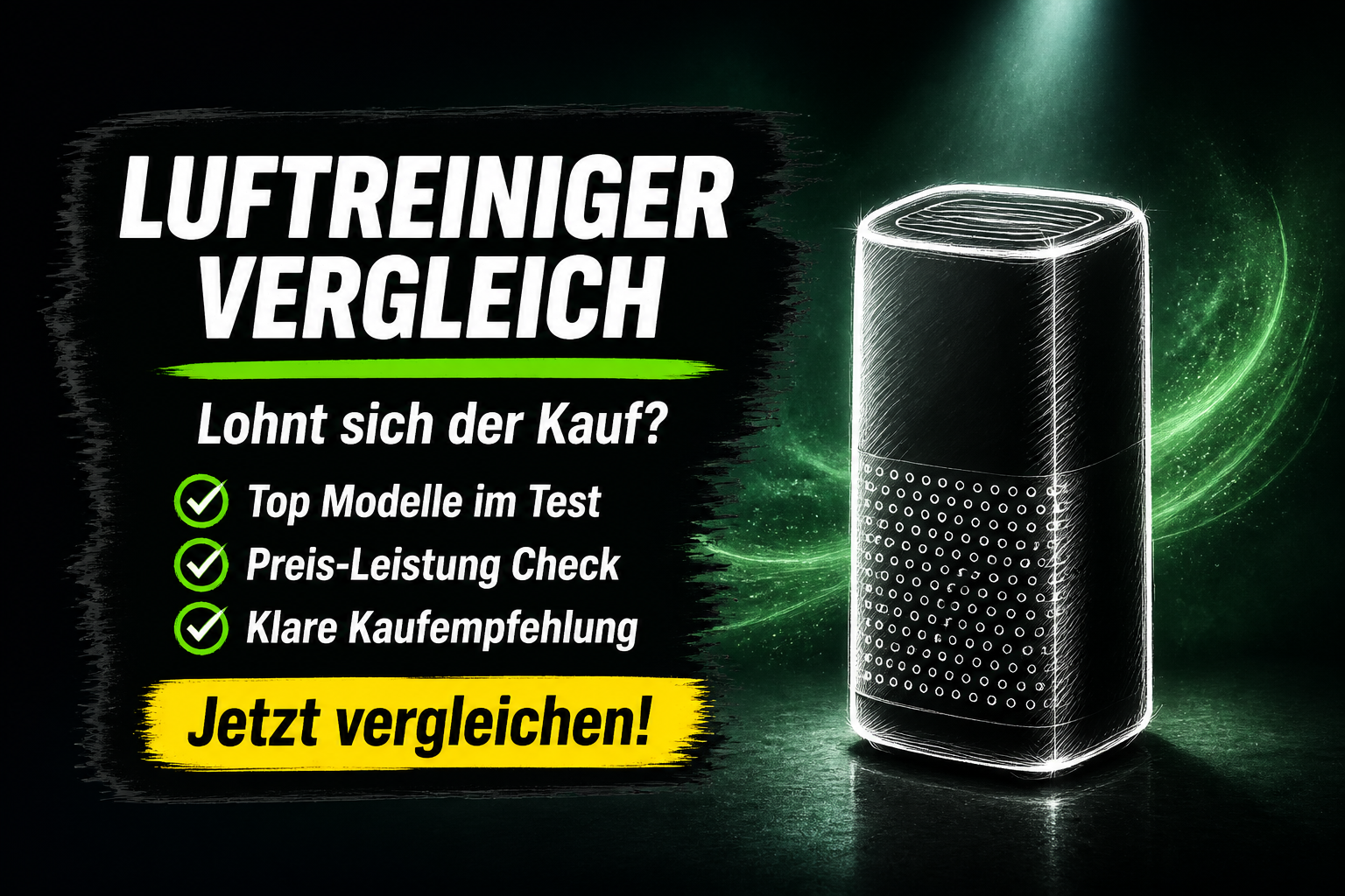 Luftreiniger Vergleich: Die besten Modelle im Test