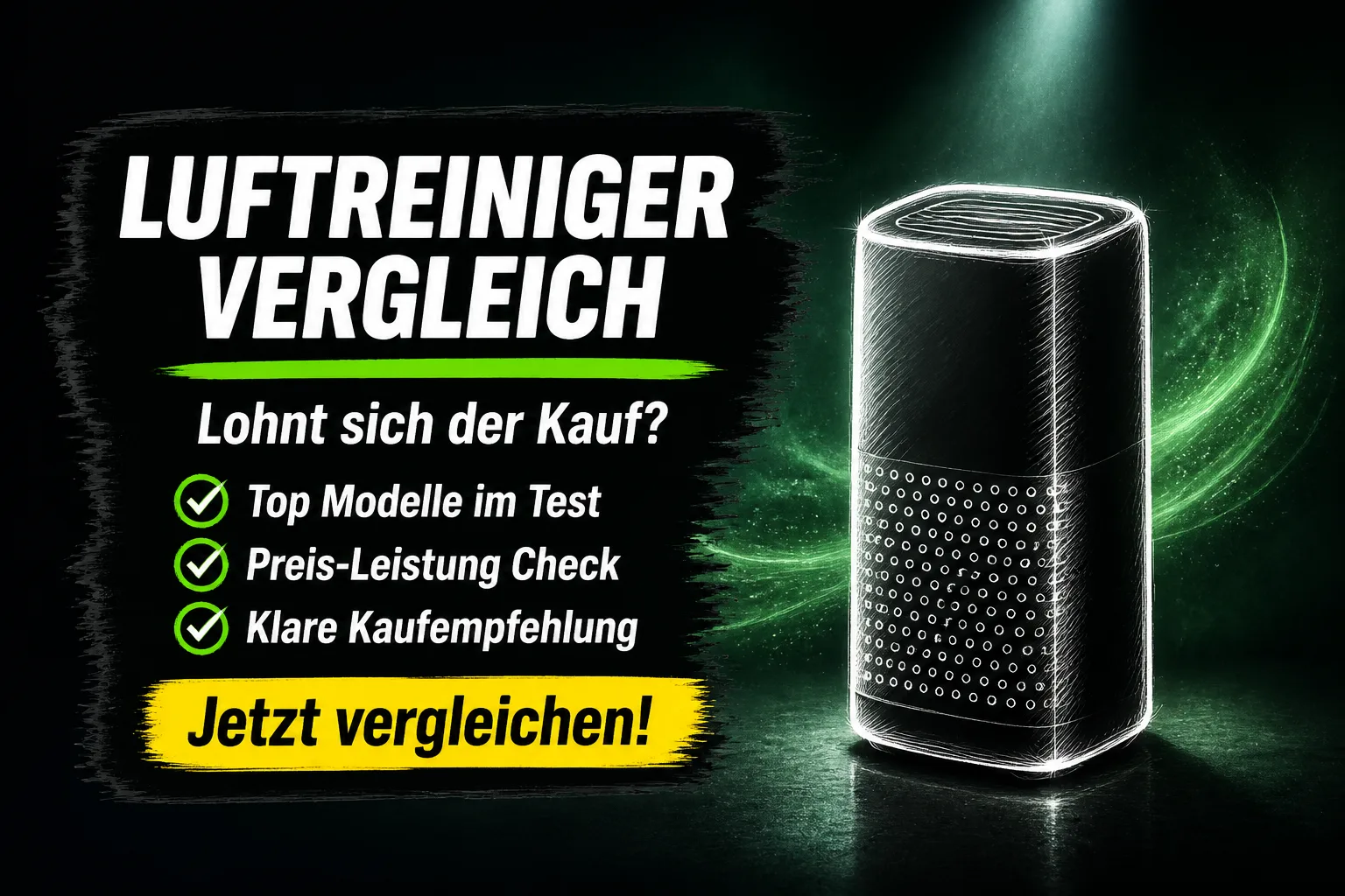 Luftreiniger Vergleich: Die besten Modelle im Test