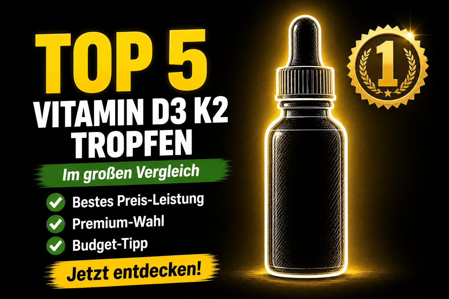 Vitamin D3 K2 Tropfen Bestenliste 2026