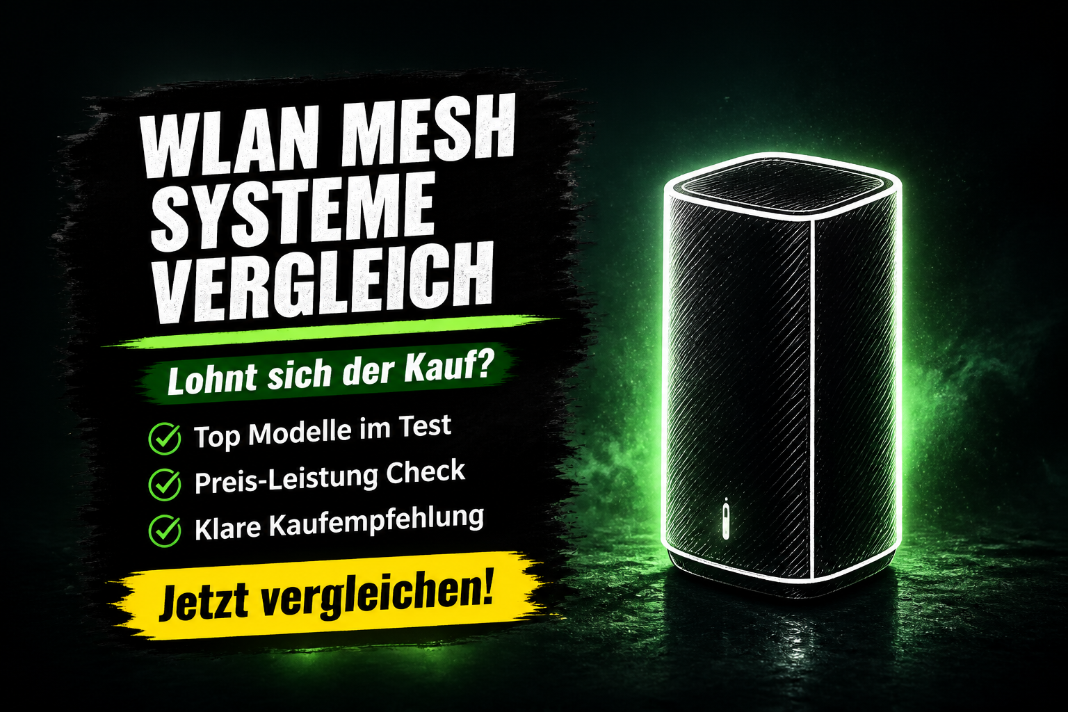 WLAN Mesh Systeme Vergleich